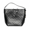 라지 버킷 백 카프스킨, 골드 메탈 블랙  2199