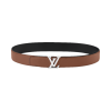 루이비통 LV 헤리티지 35mm 리버시블 벨트 꼬냑 블랙