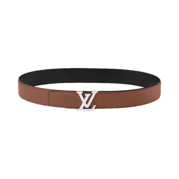 루이비통 LV 헤리티지 35mm 리버시블 벨트 꼬냑 블랙