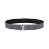 루이비통 LV 이니셜 40mm 리버시블 벨트 모노그램 이클립스